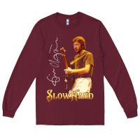 Burgundy Eric Slow Hand Clapton, Eric, Slow, Hand, Clapton, Eric Slow Hand Clap Long Sleeve Tee - StudioElite