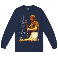 Navy Eric Slow Hand Clapton, Eric, Slow, Hand, Clapton, Eric Slow Hand Clap Long Sleeve Tee - StudioElite