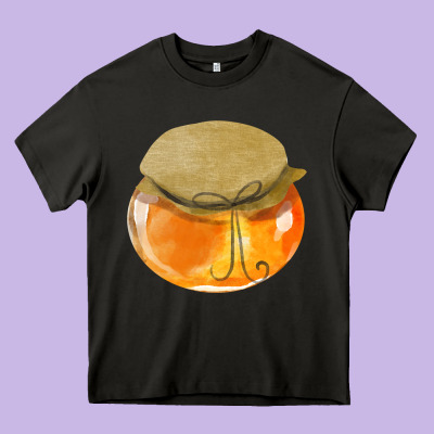 Honeypot Fa Element Heavy Core Tee Designed By Fadigitalartstudio