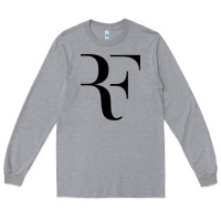 Heather Grey federer rf Long Sleeve Tee - StudioElite