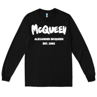 Black Alexander Mcqueen Classic Long Sleeve Tee - StudioElite