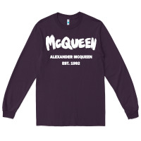 Plum Alexander Mcqueen Classic Long Sleeve Tee - StudioElite