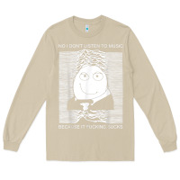 Mushroom no i don't listen to music because it fuckking suckks t shirt Long Sleeve Tee - StudioElite
