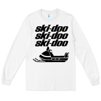 White vintage ski doo Long Sleeve Tee - StudioElite