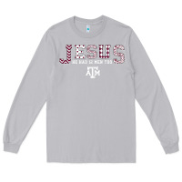 Moon Dust Texas A&m Aggies Jesus - Had 12 Men - Patterned Long Sleeve Tee - PixelFlow