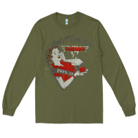 Army Green hot teacher halen Essential Long Sleeve Tee - PixelFlow