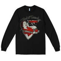 Black hot teacher halen Essential Long Sleeve Tee - PixelFlow