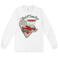White hot teacher halen Essential Long Sleeve Tee - PixelFlow