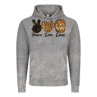 Cloud Rock Peace Love Lion Head Vintage Hoodie - LillyAllenDesigns