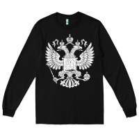Russian Double Headed Eagle For A Russia Fan Gift T Shirt Long Sleeve Tee | Teevron