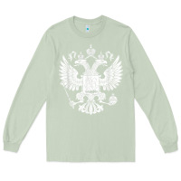 Matcha russian double headed eagle for a russia fan gift t shirt Long Sleeve Tee - PixelFlow