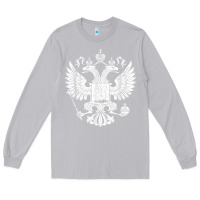 Moon Dust russian double headed eagle for a russia fan gift t shirt Long Sleeve Tee - PixelFlow