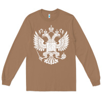 Toasted Coconut russian double headed eagle for a russia fan gift t shirt Long Sleeve Tee - PixelFlow