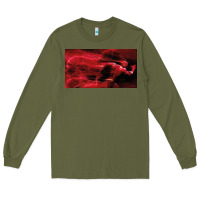 Army Green The Flash Long Sleeve Tee - PixelFlow