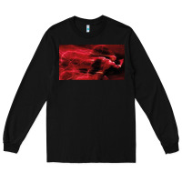 Black The Flash Long Sleeve Tee - PixelFlow