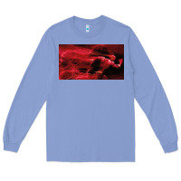 Colony Blue The Flash Long Sleeve Tee - PixelFlow