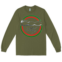 Army Green fiat 500   italy Long Sleeve Tee - PixelFlow