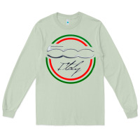 Matcha fiat 500   italy Long Sleeve Tee - PixelFlow