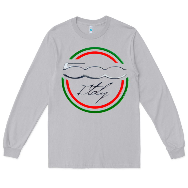 Fiat 500   Italy Long Sleeve Tee by PixelFlow | Teevron
