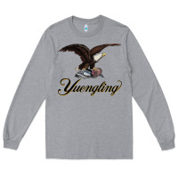 Heather Grey yuengling beer Long Sleeve Tee - PixelFlow