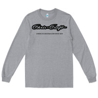 Heather Grey Chris Craft Boats Long Sleeve Tee - PixelFlow