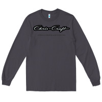 Smoke Chris Craft Boats Long Sleeve Tee - PixelFlow