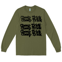 Army Green cheap trick Long Sleeve Tee - PixelFlow