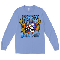 Colony Blue Kppx Rebel Radio Long Sleeve Tee - PixelFlow