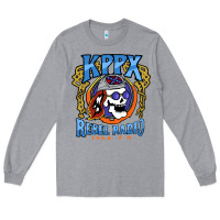 Heather Grey Kppx Rebel Radio Long Sleeve Tee - PixelFlow