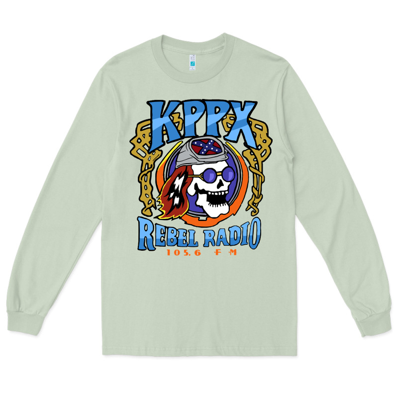Kppx Rebel Radio Long Sleeve Tee by PixelFlow | Teevron