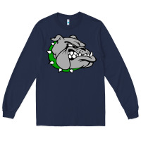 Navy ashville high school, ashville bulldogs Long Sleeve Tee - PixelFlow