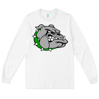 White ashville high school, ashville bulldogs Long Sleeve Tee - PixelFlow