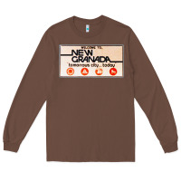 Chestnut welcome to new granada! Long Sleeve Tee - PixelFlow