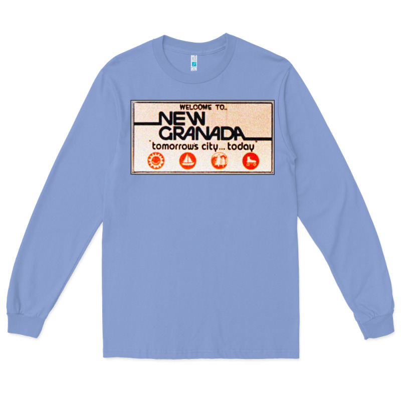 Welcome To New Granada! Long Sleeve Tee by PixelFlow | Teevron