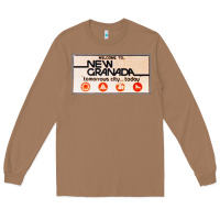 Toasted Coconut welcome to new granada! Long Sleeve Tee - PixelFlow