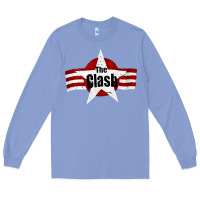 Colony Blue Old Rock 1976 Clash Long Sleeve Tee - PixelFlow