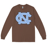 Chestnut unc tar heels Long Sleeve Tee - PixelFlow