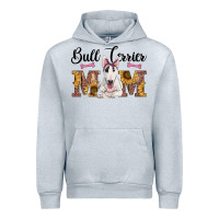 Heather Grey western bull terrier mom Urban Hoodie - RanaPortraitStore