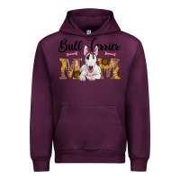 Mauve Wine western bull terrier mom Urban Hoodie - RanaPortraitStore