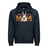 Navy western bull terrier mom Urban Hoodie - RanaPortraitStore