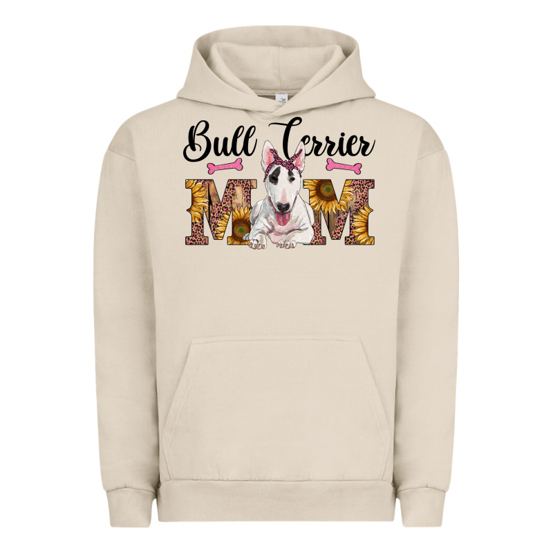 Western Bull Terrier Mom Urban Hoodie by RanaPortraitStore | Teevron