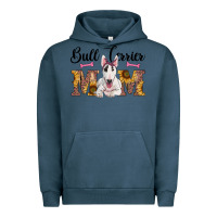 Pigment Midnight Navy western bull terrier mom Urban Hoodie - RanaPortraitStore