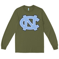 Army Green unc tar heels Long Sleeve Tee - PixelFlow