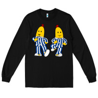 Black bananas double Long Sleeve Tee - PixelFlow