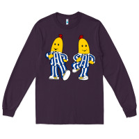 Plum bananas double Long Sleeve Tee - PixelFlow