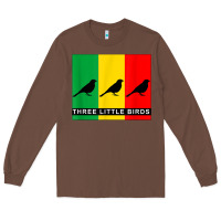 Chestnut THREE LITTLE BIRDS Long Sleeve Tee - PixelFlow