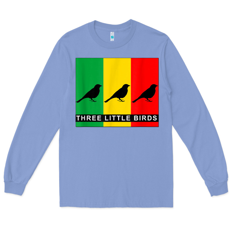 Three Little Birds Long Sleeve Tee by PixelFlow | Teevron
