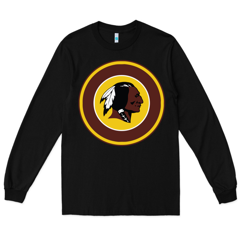 The Indian Red Skins Clasic Long Sleeve Tee by PixelFlow | Teevron