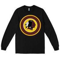 Black the indian red skins clasic Long Sleeve Tee - PixelFlow