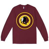 Burgundy the indian red skins clasic Long Sleeve Tee - PixelFlow